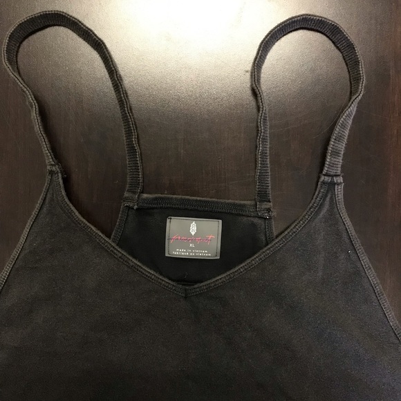 FREE PEOPLE MOVEMENT WASHED BLACK HOT SHOT ONESIE JUMPSUIT - Picture 6 of 6